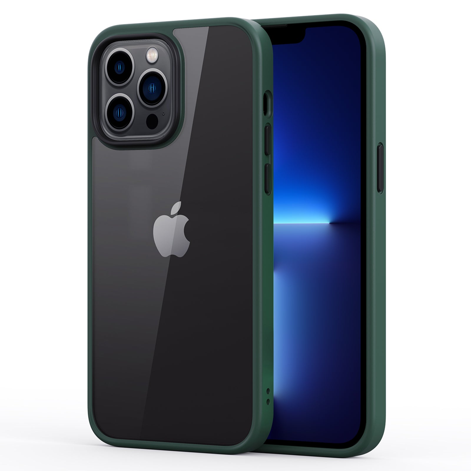For iPhone 13 Pro 6.1 inch TPU PC Clear Back Cover Matte Anti-drop Phone Case For iPhone 13 Pro 6.1 inch TPU PC Clear Back Cover Matte Anti-drop Phone Case